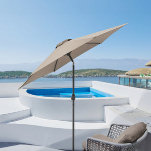 Sonnenschirm Altino mit Knickgelenk [casa.pro] - premiumXL