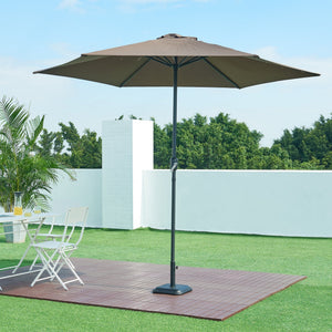Sonnenschirmständer Biccari Beton Schwarz [casa.pro]