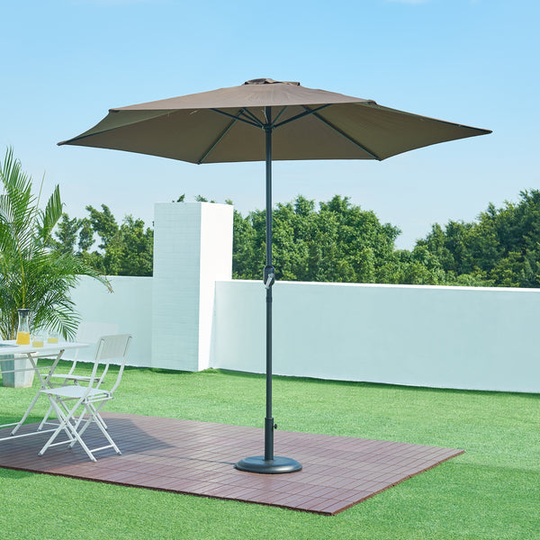 Sonnenschirmständer Bionaz Beton Schwarz [casa.pro]