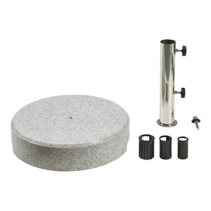 Sonnenschirmständer Bomba Granit [casa.pro]