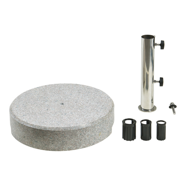 Sonnenschirmständer Bomba Granit [casa.pro]