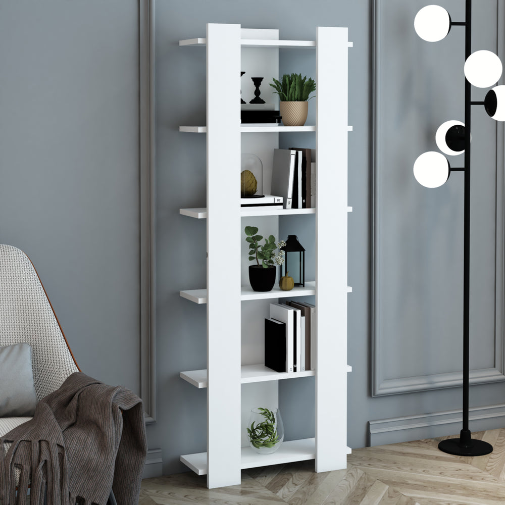 Standregal Præstø Weiß [en.casa]