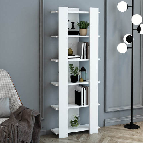 Standregal Præstø Weiß [en.casa]