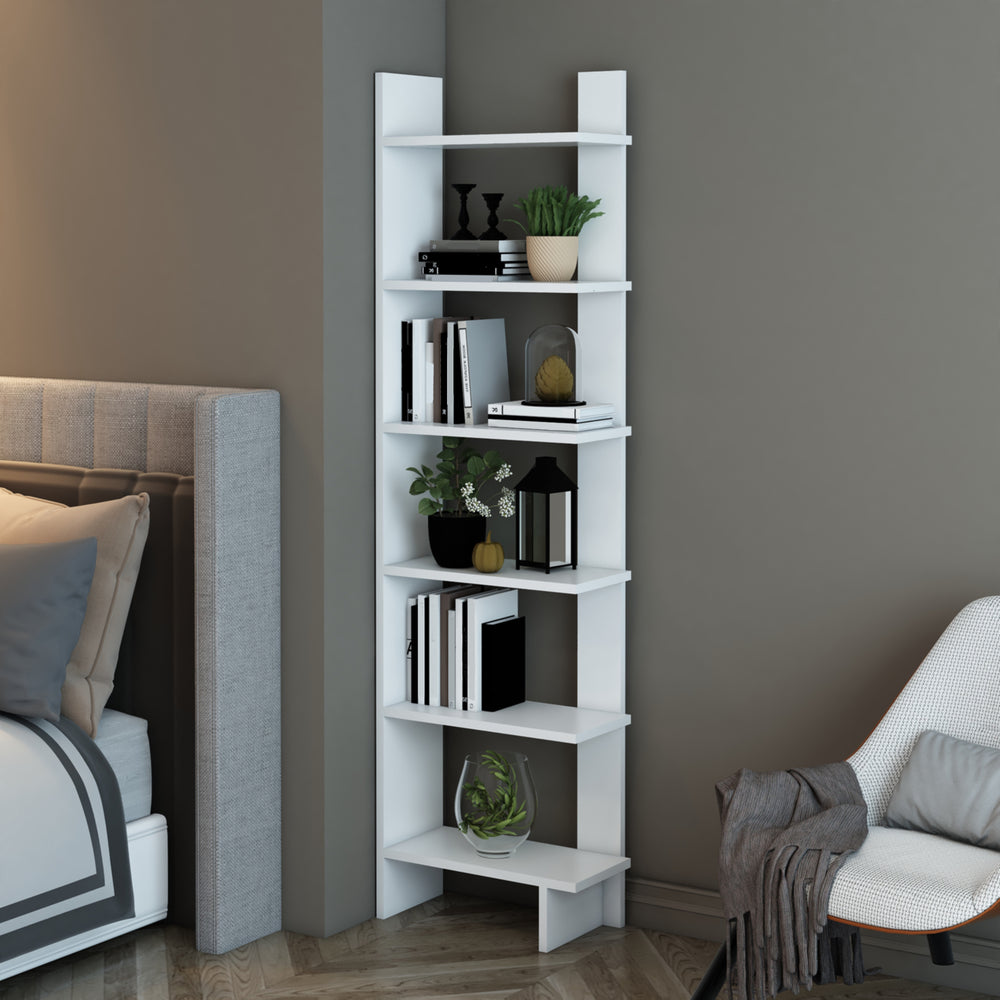 Standregal Midtdjurs Weiß [en.casa]