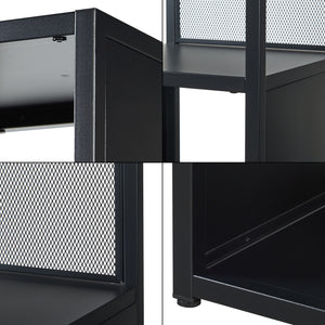 Standregal Finspång 185x38x38 cm [en.casa]