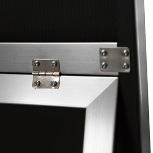 Standspiegel Barletta 150x35 cm neigbar in versch. Farben [en.casa]