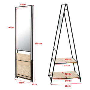 Standspiegel Chamois in versch. Größen [en.casa]