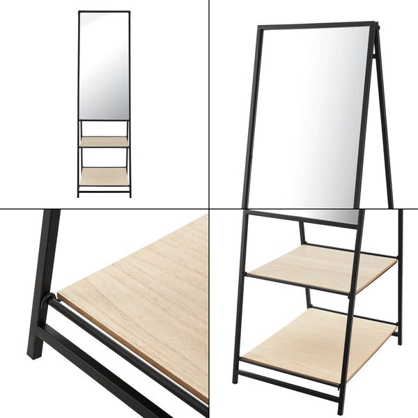 Standspiegel Chamois in versch. Größen [en.casa]