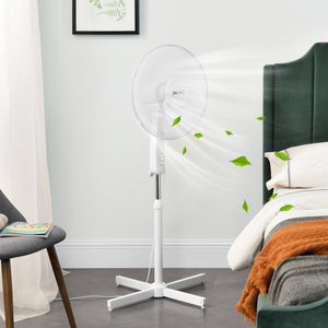 Standventilator Antrim Ø 41 cm mit 3 Stufen in versch. Farben en.casa