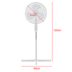 Standventilator Antrim Ø 41 cm mit 3 Stufen in versch. Farben en.casa