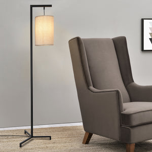 Stehleuchte Skaun 161 cm Beige [lux.pro] - premiumXL