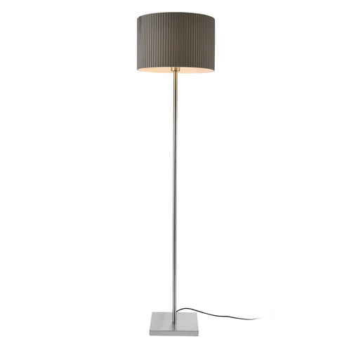 Stehleuchte Coimbra 151 cm 1xE27 Metall Grau lux.pro - premiumXL