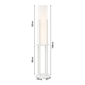 Stehlampe Gisborne mit Ablage [lux.pro]