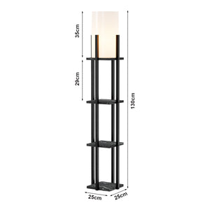 Stehlampe Stourbridge mit Ablagen [lux.pro]