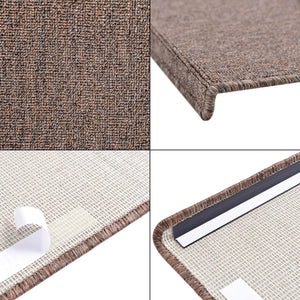 Stufenmatten Rechteckig 15-er Set versch. Farben [en.casa]