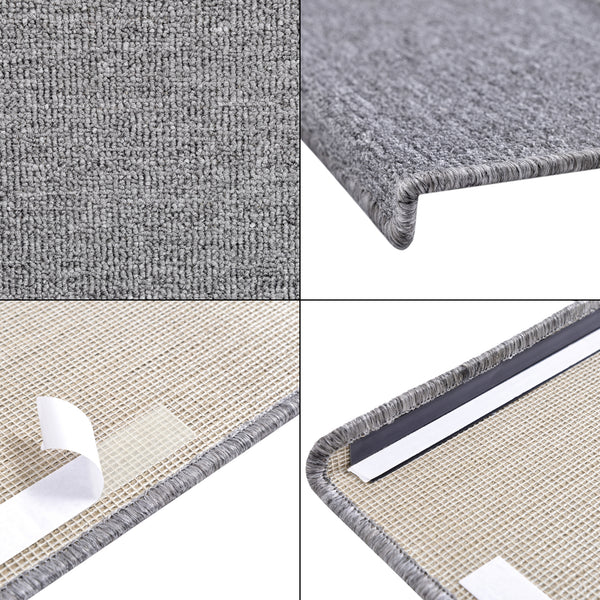 Stufenmatten Rechteckig 15-er Set versch. Farben [en.casa]