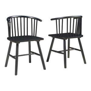 Esszimmerstuhl Stami 2er Set Holz [en.casa]