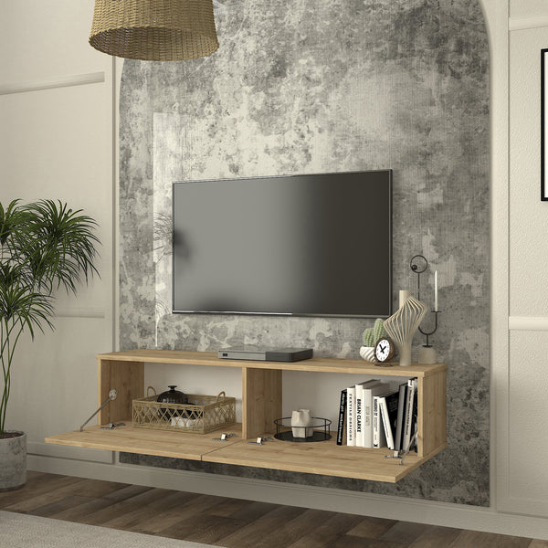TV-Lowboard hängend Nolven [en.casa]