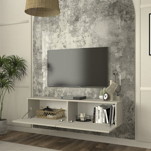 TV-Lowboard hängend Nolven [en.casa]