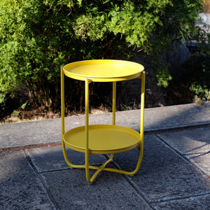 Tabletttisch Sandefjord Stahl [en.casa]