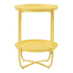 Tabletttisch Sandefjord Stahl [en.casa]