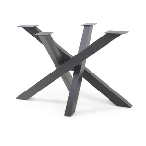 Tischgestell Umala Stahl Schwarz [en.casa]