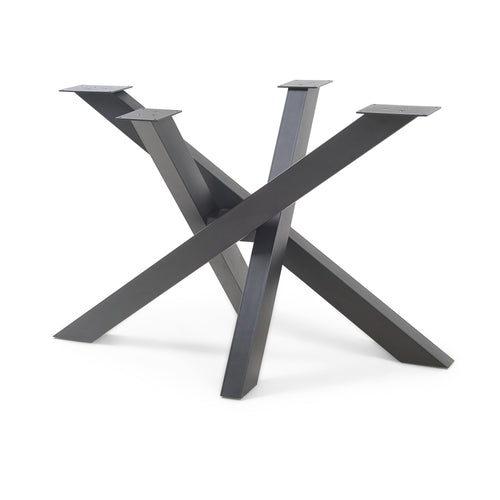 Tischgestell Umala Stahl Schwarz [en.casa]