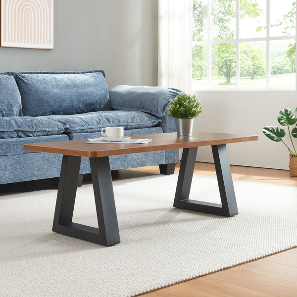 Tischgestell 2er Set Greiling Schwarz [en.casa]