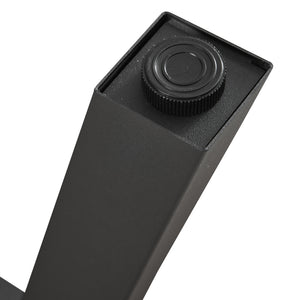 Tischgestell 2er Set Heustreu Schwarz [en.casa]