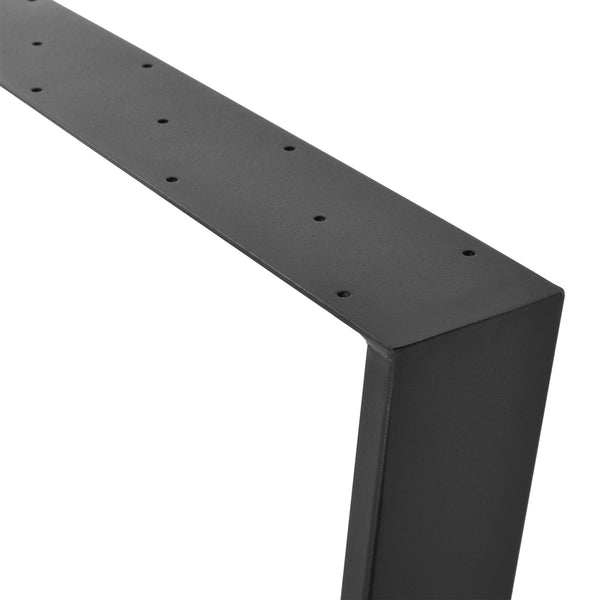 Tischgestell 2er Set Schwarz versch. Größen en.casa