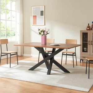 Tischgestell Umala Stahl Schwarz [en.casa]