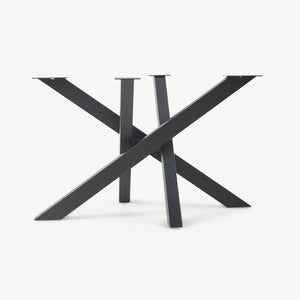 Tischgestell Umala Stahl Schwarz [en.casa]