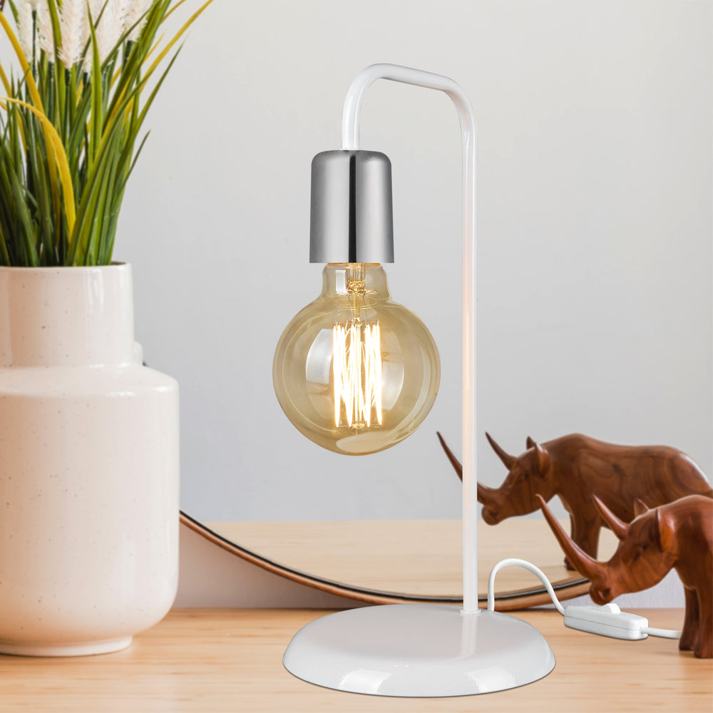 Tischleuchte Lancaster E27 Metall in verschiedenen Farben [lux.pro] - premiumXL