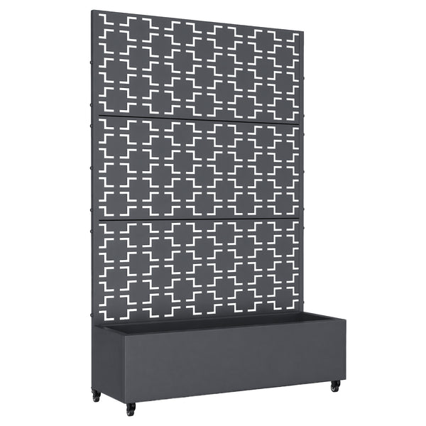 Trennwand Aaskis mit Blumenkasten [casa.pro]