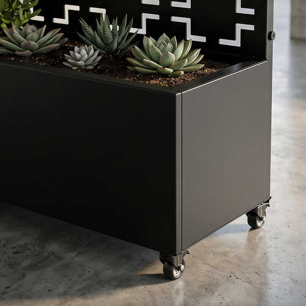 Trennwand Aaskis mit Blumenkasten [casa.pro]