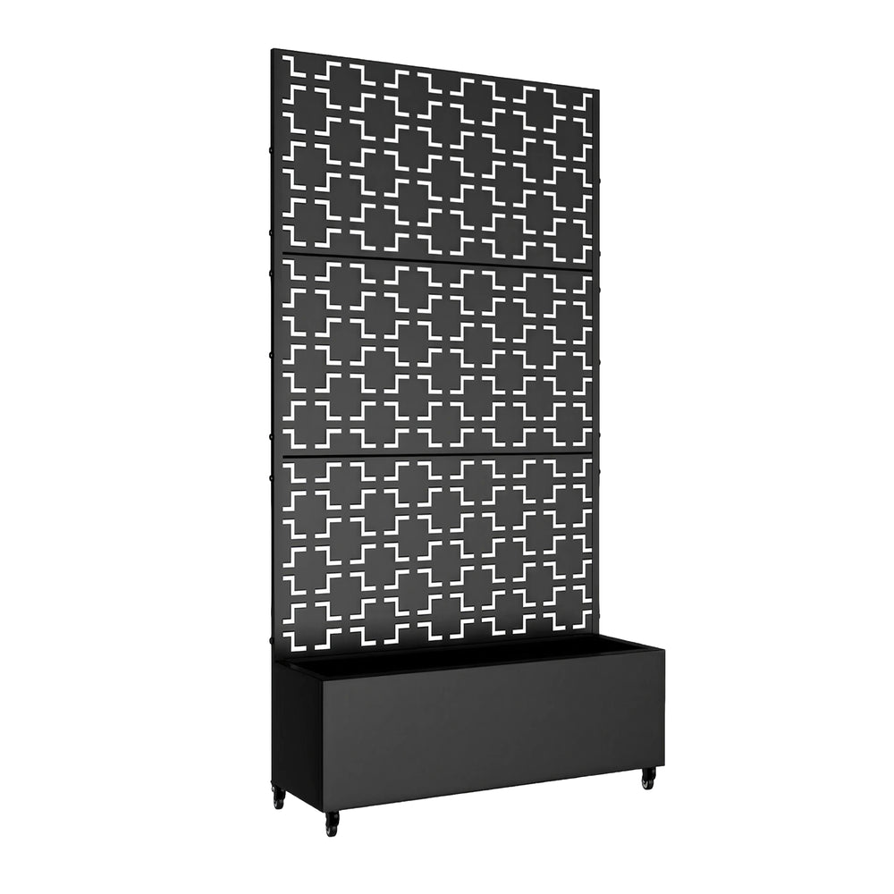 Trennwand Aaskis mit Blumenkasten [casa.pro]