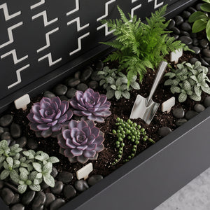 Trennwand Aaskis mit Blumenkasten [casa.pro]