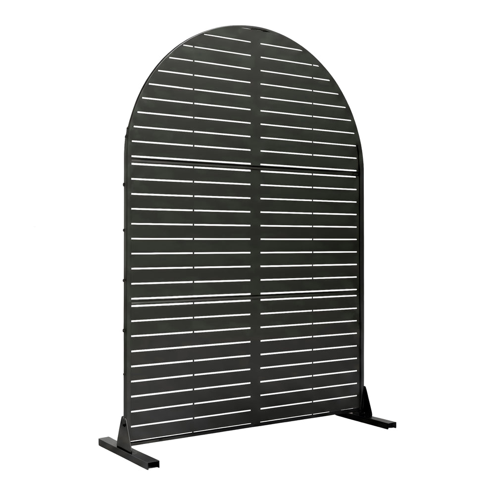 Trennwand Nodepp Rundbogenform Stahl [casa.pro]