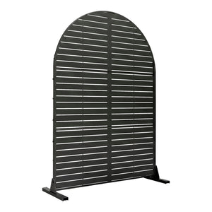 Trennwand Nodepp Rundbogenform Stahl [casa.pro]