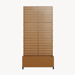 Trennwand Nodepp mit Blumenkasten Stahl [casa.pro]