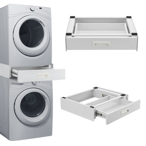 Verbindungsrahmen Buxton für Waschmaschine/Trockner [en.casa]