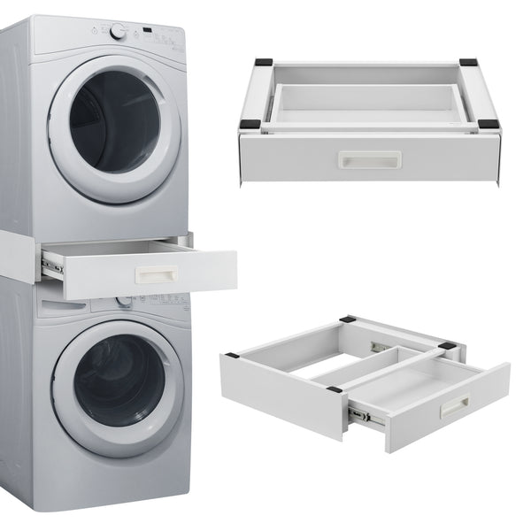 Verbindungsrahmen Buxton für Waschmaschine/Trockner [en.casa]