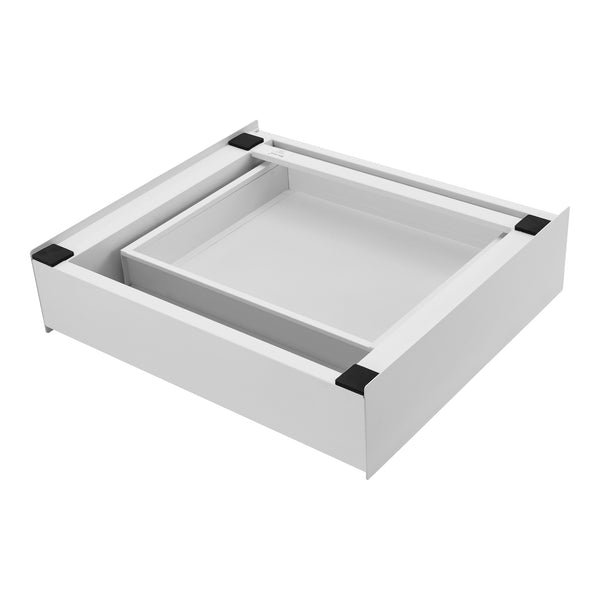 Verbindungsrahmen Buxton für Waschmaschine/Trockner [en.casa]