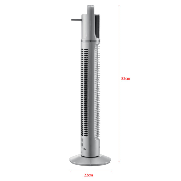 Standventillator Towervent 40W 3 Betriebsmodi Schwarz in.tec