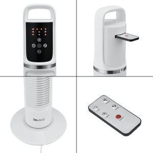 Standventillator Towervent 40W 3 Betriebsmodi Schwarz in.tec