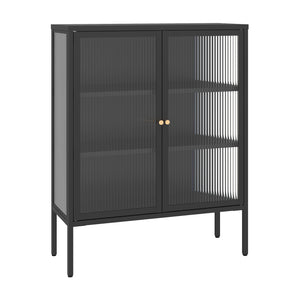 Vitrinen-Sideboard Vinterhavn [en.casa]