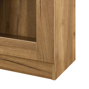 Vitrinenschrank Sorø 80x31x115cm in versch. Farben [en.casa]