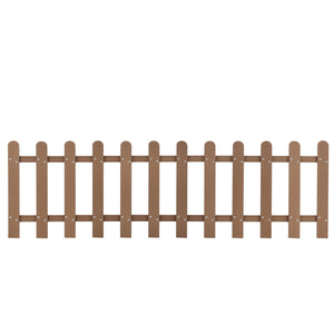 Gartenzaun Elda WPC 200x60 cm in versch. Farben neu.holz