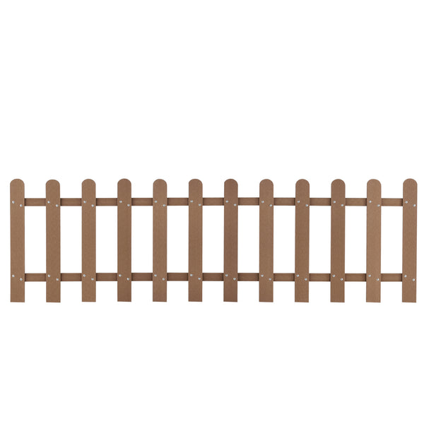 Gartenzaun Elda WPC 200x60 cm in versch. Farben neu.holz