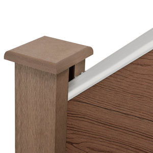 Gartenzaun Segovia WPC in versch. Ausführungen [neu.holz]